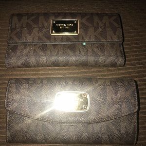 2 Used Michael Kors wallets